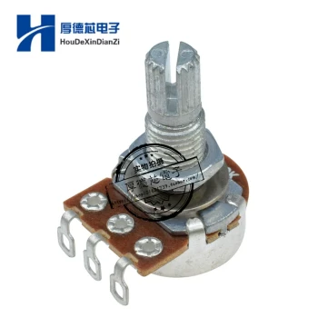 B500K Long Shaft Electric Guitar Electric Bass Potentiometer Volume Knob Tone Knob Shaft 18MM