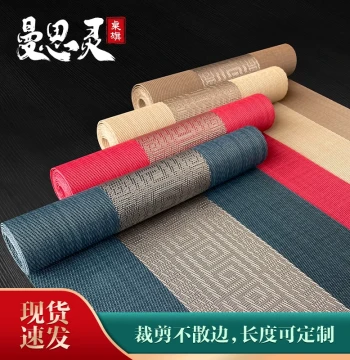 Tea Mat Table Runner, Tea Table Pad Cloth, New Chinese Style Zen Tea Station Tablecloth, Classical National Style