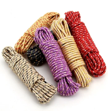 Multi-Function Thickened Clothesline for Travel and Home Use - Windproof Anti-Slip Drying Rope