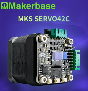 Makerbase MKS SERVO42C 42 Closed-Loop Stepper Motor Driver, Ultra-Quiet, Replacement for TMC2209