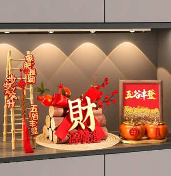 Bountiful Harvest Grain Entrance Ornament Housewarming Joy Decoration Firewood New Home Moving In Ceremony Supplies Gift