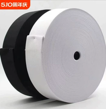 High-Elastic Rubber Wide Elastic Band, Round Elastic Cord for Waistbands, Thickened Baby Pants, High-Elasticity Durable Black Rubber Bands
