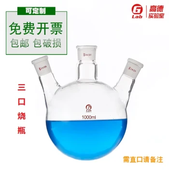 Three-Neck Boiling Flasks in Multiple Sizes: 50/100/250/500/1000/2000/5000/10000/20000ml Multi-Neck Flasks
