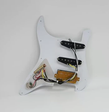 Electric Guitar Circuit Board ST Accessories, SSS/SSH Pickguard with 5-Way Switch, Wiring Circuit
