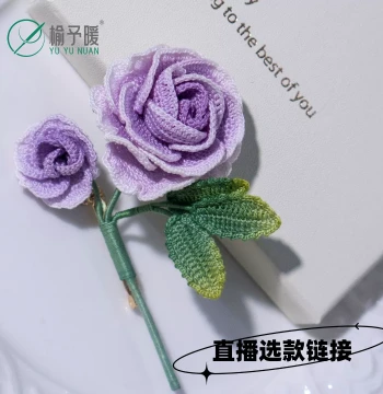 Yu Yu Nuan Micro-Crochet Lace Thread Making Various Accessories Earrings Brooches Wearable Finished Products Selection Link Pure Handmade