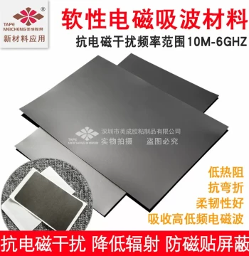 EMC Electromagnetic Compatibility Wave Absorbing Material, RFID Anti-Interference Sticker, Shielding Film, Magnetic Cloth, Magnetic Isolation Sheet, Ferrite Anti-Magnetic Sticker