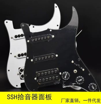 Guitar ST Accessories SSS Panel Pickup 5-Way + Coil Split Switch Wiring Hex Umbrella Pickup