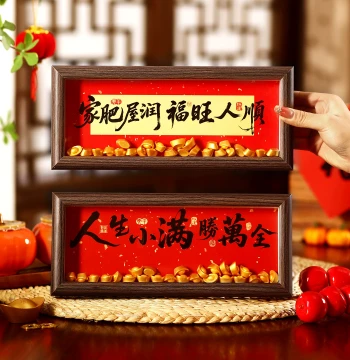 Housewarming Joy Decoration Moving-In Ceremony Supplies Gift Complete Set Photo Frame Ornament Living Room Entryway Desktop Arrangement