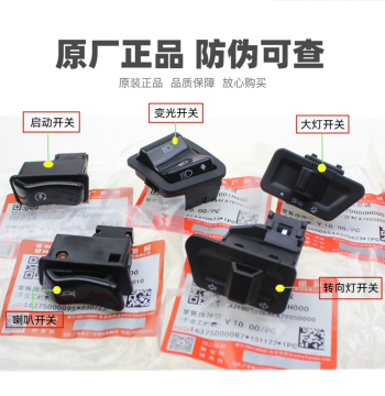 Headlight, Turn Signal, Horn, High/Low Beam, and Starter Switch Button for Haojue AFR, UCR, USR125, UFD125