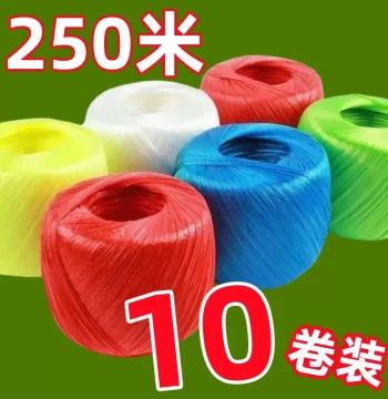 New Plastic Packing Rope - Transparent Nylon Strapping for Bundling Vegetables and Sealing Bags