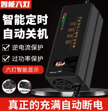 Electric Vehicle Battery Charger Compatible with 48V 12AH 20AH 60V 72V 30AH 64V 40AH 50AH for Electric Cars and Tricycles
