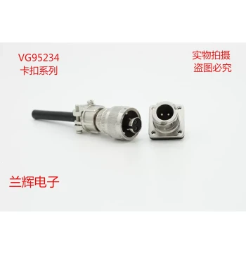 VG95234 Waterproof Connector MS5015 US Military Standard Aviation Plug Socket 10SL-4 2-Pin Straight/Angled