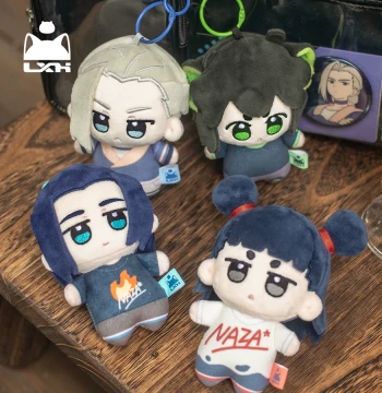 [Movie Merchandise] The Legend of Luo Xiaohei 2 Official Movie Merchandise, Luo Xiaohei 10cm Humanoid Plush Doll