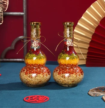 Housewarming Decoration Set - 'Bountiful Harvest' Grain Arrangement for New Home Ceremony, Moving Gift