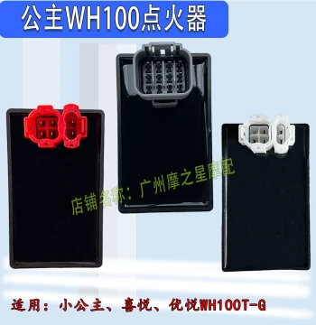 Electronic Igniter Compatible with Scooter Models Joy, Youyue, Little Princess WH100, SCR100 Red and White Head Igniter