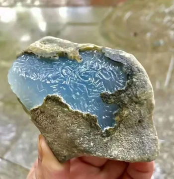Natural Burmese Jadeite Rough Stone Custom Cutting Live Stream Link for Raw Slabs and Bulk Materials