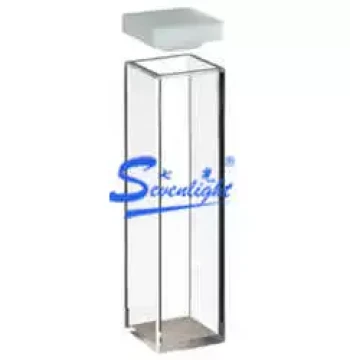 Qiguang High-Quality Quartz Fluorescence Cuvette (Hot-Bonded Integrated Four-Sided Optical Process)