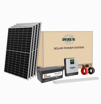 Home Solar Power Generation System 220V/110V Complete Off-Grid Photovoltaic Energy Storage Battery System