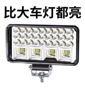 Ultra-Bright LED Headlight for Electric Vehicles, High-Intensity 12V Spotlight for Motorcycles, External Add-On Headlamp for E-Bikes