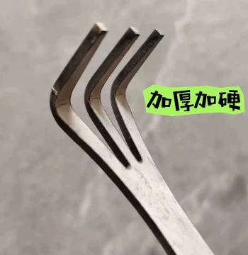 Bonsai Rake Stainless Steel Soil Pressing Knife Bud Picking Shaping Tool for Bonsai Making, Soil Loosening Bear Hand Bonsai Tools