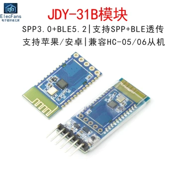 JDY-3X Dual-Mode Bluetooth Transparent Transmission Module Supports SPP Protocol Fully Compatible with HC-05/HC-06 Slave Board