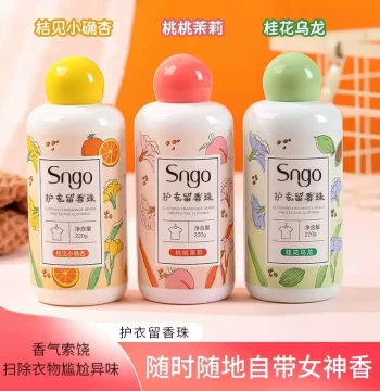 Home Long-Lasting Scent Beads for Laundry, Bursting Fragrance Beads, Scented Gel Beads Granules for Fabric Care, Mite Removal, Softening and Fragrance Enhancement