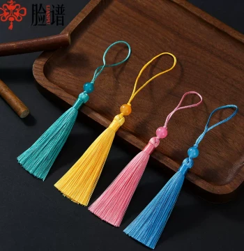 7CM Beaded Tassel for DIY Bookmarks, Earrings, Small Pendants, Sachets, Fans, and Decorative Hangings
