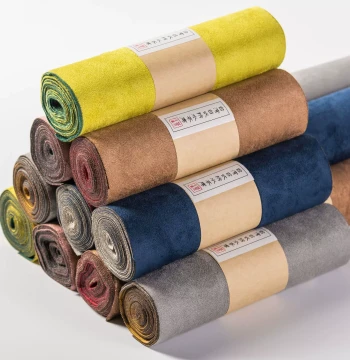 Suede Double-Sided Waterproof Tea Mat - Cotton Linen Zen Style Table Runner, Solid Color Tablecloth, Tea Curtain & Chinese Dry Tea Tray Pad