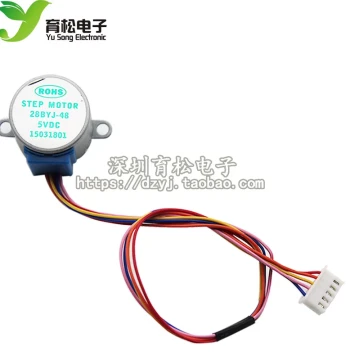 5V Stepper Motor 4-Phase 5-Wire Stepper Motor Brand New Stepper Motor/Geared Motor 28BYJ-48-5V