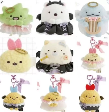 Pre-order Deposit: September 2026 Order - Japan San-X Sumikko Gurashi Angel & Devil Plush Doll Hand Ball