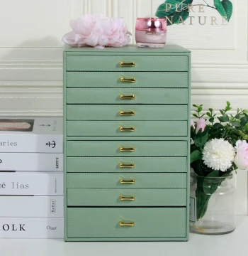 Large Capacity Multi-Layer Jewelry Box - European Style Korean Jewelry Cabinet, Organizer for Home Decor and Women's Gifts