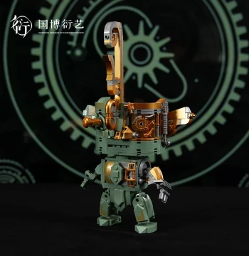 National Museum of China Sanxingdui Bronze Mecha Mask Assembly Toy – Educational Model, Guochao Gift