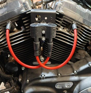 Harley High-Voltage Ignition Wire for 1200, 883, X48, V72, Sportster Models; Upgraded Thick High-Performance Wire