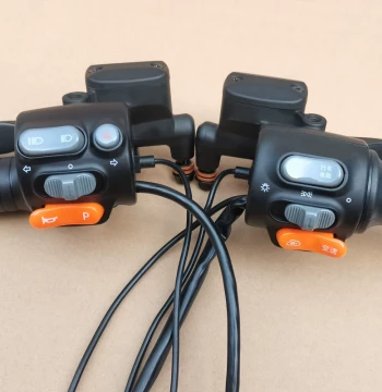 Jiangsu Tailing Electric Scooter Cangqiong EB Championship Logo EB Saibei Master Left/Right Front Brake Pump and Switch Assembly