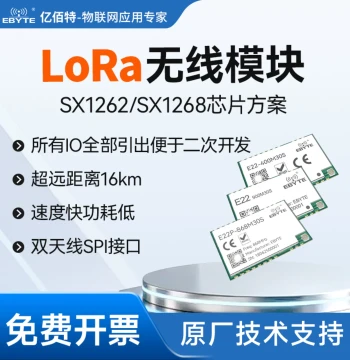 SX1278/SX1276 Wireless Module LoRa Spread Spectrum 433/915MHz High Power + PA SX1262/SX1268