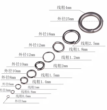 DIY Stainless Steel Open Jump Rings Connector Rings Connector Clasps Jewelry Accessories Necklace Chain Clasps Single Loop Ornaments