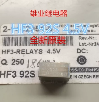 HF3 92S Brand New Original Genuine HF3-RELAYS 4.5V AXICOM In Stock