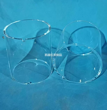High-Temperature Resistant Quartz Tubes, Custom-Shaped Quartz Furnace Tubes, Crucibles, Square Tanks, Cleaning Troughs, Boats, and Custom Instruments