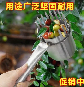 Universal Fruit Picking Tool for Bayberries, Wild Dates, Loquats, and Sour Jujubes, New Design for Small Fruits
