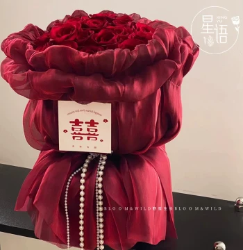 Stretchy Floral Wrapping Gauze, Silk Fabric Small Fragrance Style Floral DIY Princess Skirt Lace, Silk Craft Fresh Flower Packaging Materials