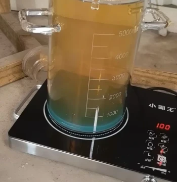 High-Temperature Resistant Quartz Glass Beaker, Customizable Lab-Grade Acid-Alkali Resistant Graduated Quartz Beaker in Stock