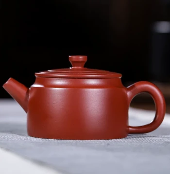Authentic Purple Clay Teapot, Raw Ore Dahongpao Handmade Kung Fu Tea Set, Dezhong Pot Small Teapot Ball Hole Chinese Style Tea Ware