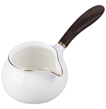 Mutton Fat Jade Porcelain Fairness Cup Ceramic Home Tea Server Tea Sea Teaware Accessory with Integrated Filter