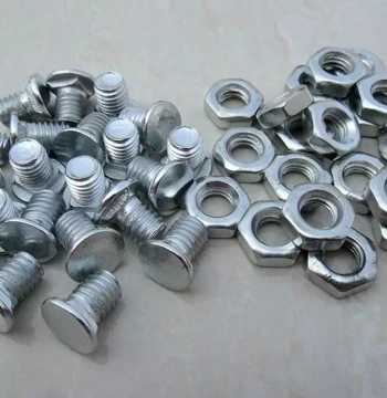 Universal Angle Steel Shelving Cable Tray Screws, Cross Slot Flat Head Carriage Bolts for Angle Iron Brackets M6mm M8
