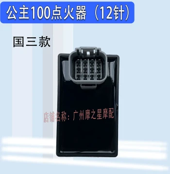 Compatible Wuyang Honda Princess Joy 100 Igniter National III WH100T-G Electronic Igniter 12-Pin