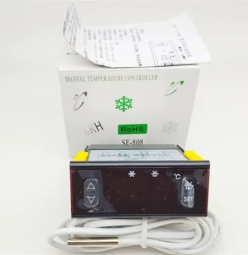 Shangfang SF-808 Cold Storage Freezer Display Case - Digital Temperature Controller with Defrost Function for Walk-in Coolers
