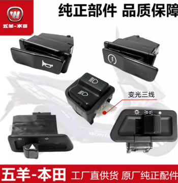 Turn Signal, Horn, Light Switch, and Starter Switch for Wuyang-Honda Ghost, Tapa, Fengming, NX125, NCR125