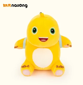 Authentic Little Milk Dragon Plush Car Keychain, Exquisite and Cute Backpack Charm for Girls, Viral School Bag Hanging Ornament Doll