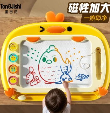 Children's Drawing Board Home Use Toddler Magnetic Writing Board for Babies Ages 1-3 Graffiti Art Magnetic Painting Toy Erasable Large Size