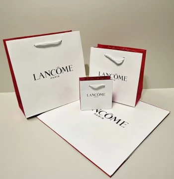 New Lancôme Gift Bag, Authentic Handbag, Packaging Bag for Lipstick and Foundation Liquid, Gift Box from Counter, Valentine's Day Gift